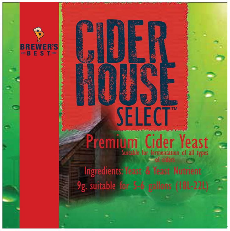 Cider House Select Cider Yeast - Michigan Brew Supply - Home Brewing ...